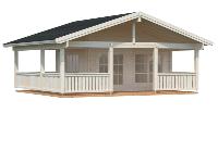 Chalet AGNETA 18.8 + 28.8 m² - 70 mm