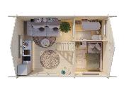 CHALET DE LOISIRS SANDRA  29.9 m²