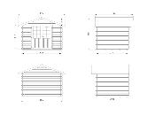 Abri de jardin VIVIAN 6.9 m² - avec plancher bois