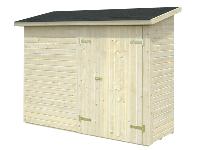 ABRI DE RANGEMENT LEIF 2.2 M² adossable