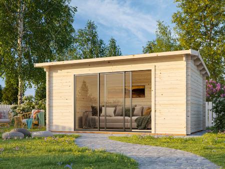 Studio de jardin Palmako Ines 13,7 m² – 44 mm