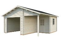 Garage Palmako Roger 21.9 +5.2 M² 44mm sans porte en façade