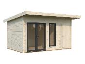 Aurelia 12,4 m² – Studio de jardin bois Palmako 44 mm