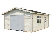 GARAGE PALMAKO ROGER 23.9 M² 44mm AVEC PORTE SECTIONNELLE