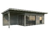 Abri de jardin Andrea 17,1+7,9 m² Slide Plus - Palmako 