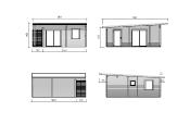 Chalet Bois 30m² Cecilia - Madriers 70mm, Qualité Nordique