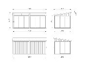 Saga 16,2 m² – Jardin d’hiver bois avec portes coulissantes 
