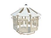 Abri de jardin Pavillon VERONICA 7  - 9.2 m²