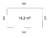 Saga 16,2 m² – Jardin d’hiver bois avec portes coulissantes 
