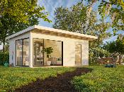 Studios de jardin portes coulissantes