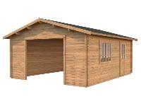 Garage Palmako Roger 23.9 M² 44 mm sans porte en façade