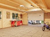 GARAGE PALMAKO ROGER 23.9 M² 44mm AVEC PORTE SECTIONNELLE