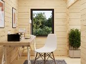 Chalet Bois Cecilia 27,2 m² - 70mm - Idéal Loisirs & Jardin
