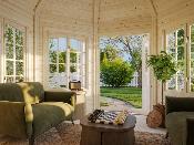 Abri de jardin Pavillon VERONICA 4  - 9.2 m²