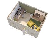 Chalet Nordique ETTA 13.6 M²