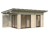 Chalet Bois Cecilia 14,2 m² - Épicéa Nordique 70mm