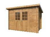 Abri de Jardin Alice 4.7m² - Bois Autoclave Classe 4