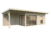 Abri de jardin Andrea 17,1+7,9 m² Slide - Palmako 