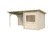 Sauna bois SANNA 4,1 + 5,9 m² Palmako