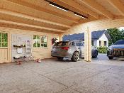 Garage Palmako Roger 28.4 M² 44 mm sans porte de façade