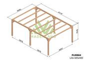 Pergola LILLE 600x400cm