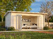 Studio de jardin Palmako Ines 13,7 m² Bifold – 44 mm