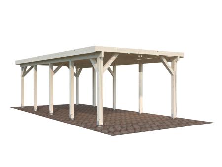 Carport en Bois Karl 23.1m²