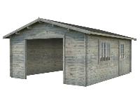 Garage Palmako Roger 23.9 M² 44 mm sans porte en façade