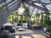 Jardin d’hiver Palmako Emilia 19,1 m² 