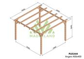 Pergola ANGERS 400x400cm