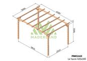 Pergola LE HAVRE 420x300cm