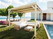 Pergola avec toit DIJON 300x300cm