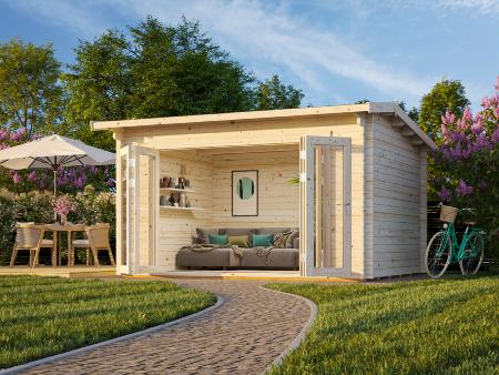 Studio de jardin Palmako Ines 11,1 m² Bifold – 44 mm