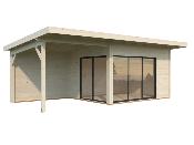 Chalet de jardin Andrea 11,2 + 7,9 m² Slide Plus : Spacieux, Coulissant et Personnalisable