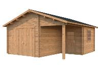 GARAGE PALMAKO ROGER 21.9 +5.2  M 44mm AVEC DOUBLE PORTE EN BOIS