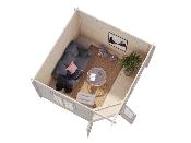 Abri de jardin Pavillon MELANIE 9.9 M²