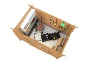 Abri de Jardin Alice 4.7m² - Bois Autoclave Classe 4