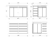 Studio de jardin bois 12,6 m² set 2 SERENA Palmako – Portes coulissantes