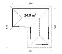 ABRI CONNECT SET 4 - 24.9 m²