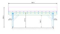 Carport en Épicéa Asymétrique 6x4.5m - 27m²
