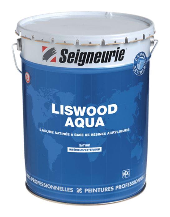 Lasure Professionnelle Liswood 5 Litres TEINTES NATURELLES