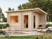 Sauna de jardin Palmako SANNA 6,8 m² bois 44 mm 