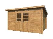 Abri de Jardin Alice 9 m² - Bois traité Autoclave Classe 4