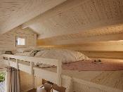 Chalet EMILY 40.1+5.2 m² - 70 mm avec mezzanine