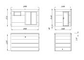 Sauna Bois 8.2 m² Grace - Bancs Tremble & Fenêtre Intégrée