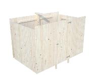 Carport en Bois Karl 23.1m²