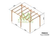 Pergola TOURS 510x300cm