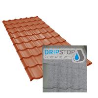 TLE imitation tuile DRIPSTOP - 3.20 m- Longueur: 2 m 67 x l: 1m20 avec feutre rgulateur de condensation