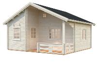 Chalet EMILY 40.1+5.2 m² - 70 mm avec mezzanine