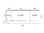 Studio de jardin Palmako Andrea 21,1 + 7,9 m² Slide – Abri bois 44 mm avec porte coulissante